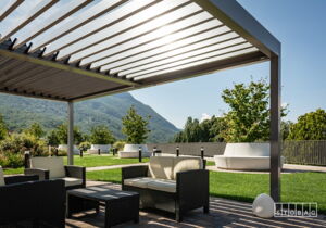 Stobag Terrassenbeschattung, Pergola